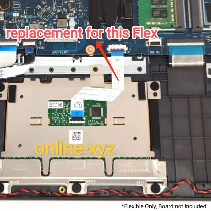 kabel flexible Touchpad DELL 3401 3405 3420 3468 3478 5459 Vostro 14