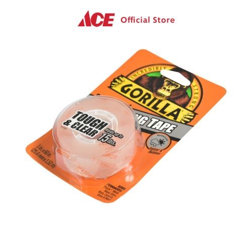 

Ace - Gorilla Double Tape Tough & Clear 2.5 Cm