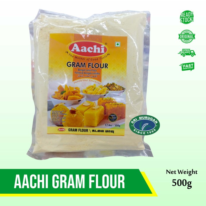 

AACHI GRAM FOUR BESAN 500G