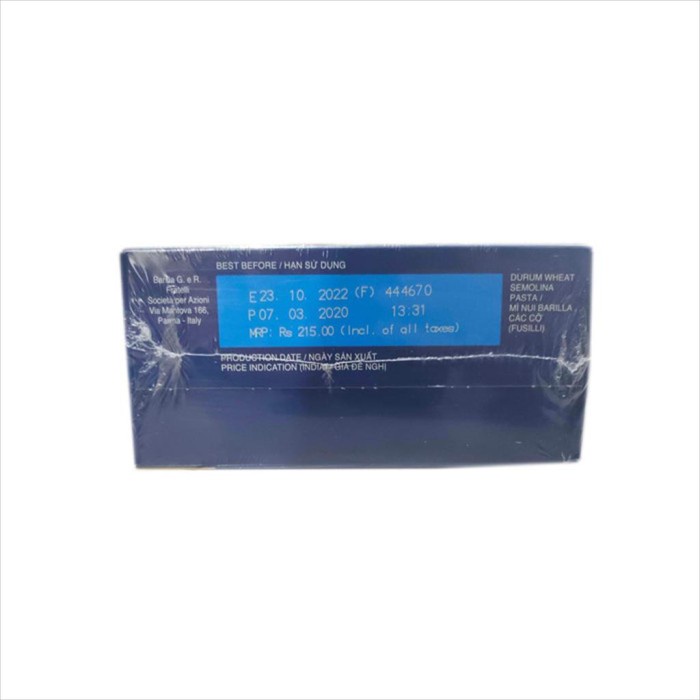 

BARIA FUSII 500 GR - PASTA FUSII HAA ITAIA