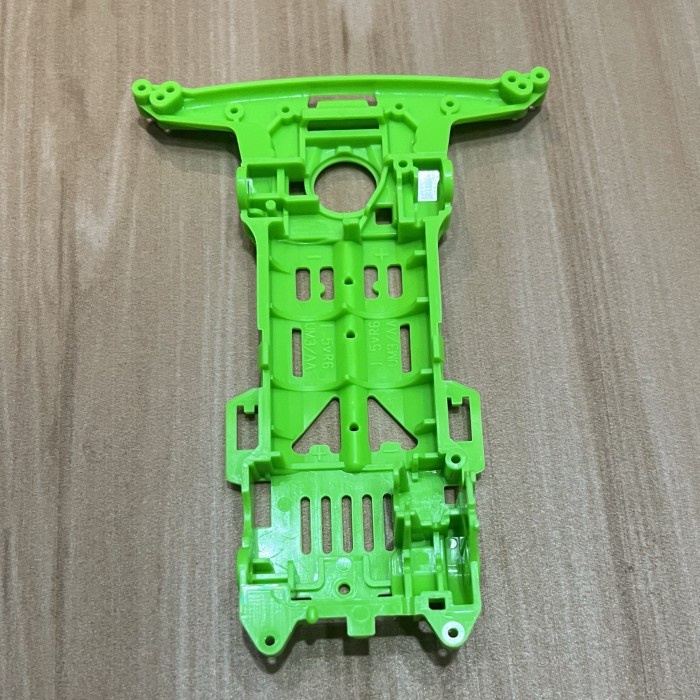 Tamiya Chassis S2 / Super 2 Green / Hijau Fluorescent (Chassis only)