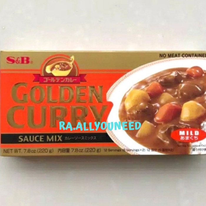 

Golden Curry Mild /Japanese Curry Mix Mild 220gr