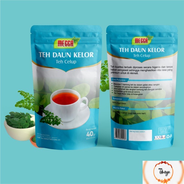 

Teh Daun Kelor Mecca - Teh Celup Kemasan Pouch