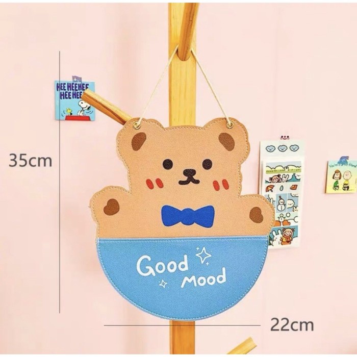 

Mainan Permainan Toys Kado Ulang Tahun Anak Laki Perempuan kawai cute wall hanging organizer storage bag gantungan Import Murah