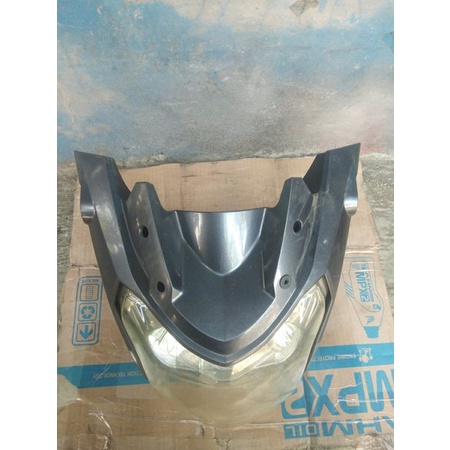 cover lampu depan vixion new. kedok lampu vixion