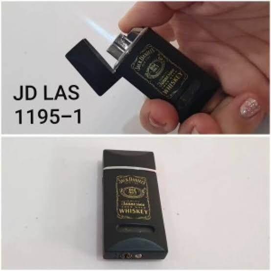 Korek Api Bara JD 1195-1/Mancis Unik Bara Motif JD/Mancis Koleksi Bara JD - Black