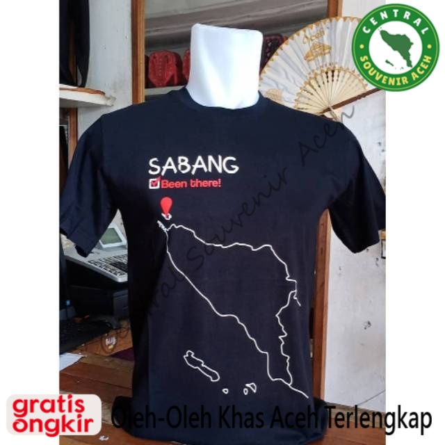 BAJU KAOS ACEH BAHAN DISTRO COMBED/SABANG / FASHION PRIA/KAOS ACEH
