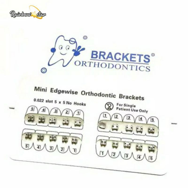 Bracket Behel Amplop Orthodontic Original  Bracket Behel Breket Gigi