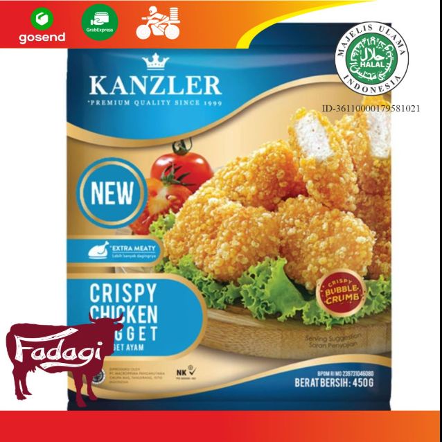 

KANZLER Chicken Nugget Bubble Crumb (450 gr)