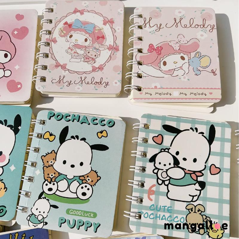 

Sanrio Cute Spiral Notebook A7 Tebal Notebook Buku Kartun Kuromi -MG