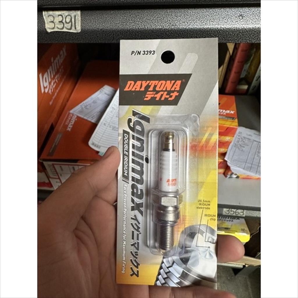 busi daytona double iridium 3393 untuk supra x 125 blade beat vario scoopy karbu original daytona ig
