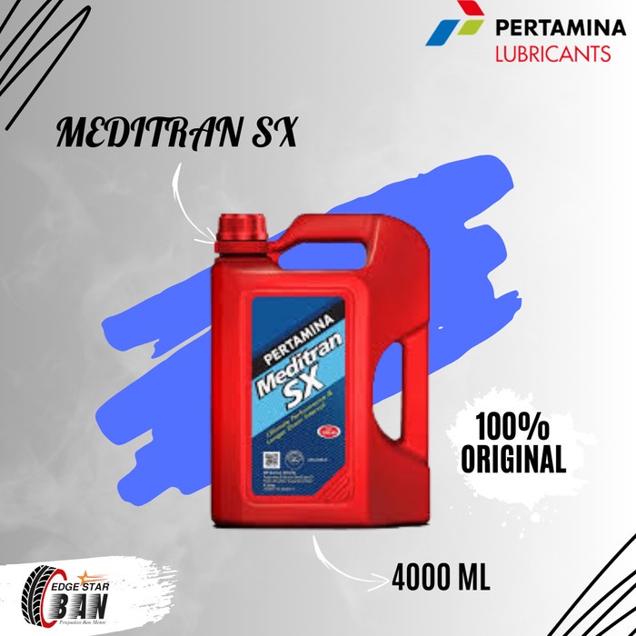 OLI MEDITRAN SX 15W/40-OLI MESIN MOBIL MEDITRAN SX 4000ml