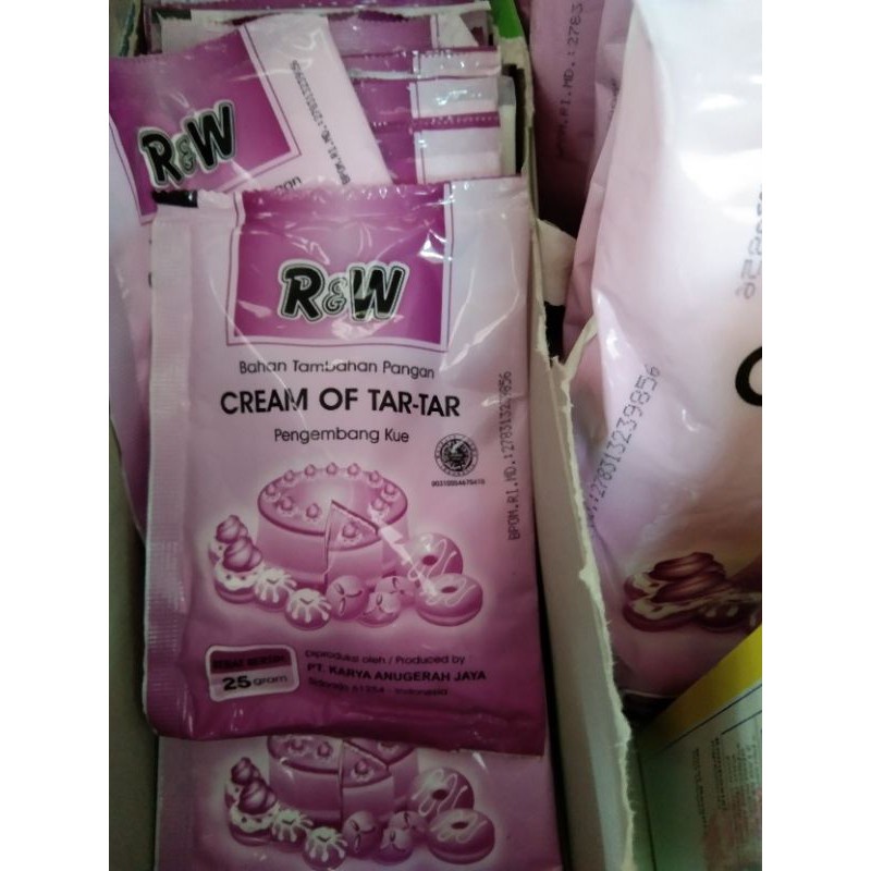 

R&W Ovalet/SP/Baking Powder/Pemutih/Cream of tartar/Soda kue