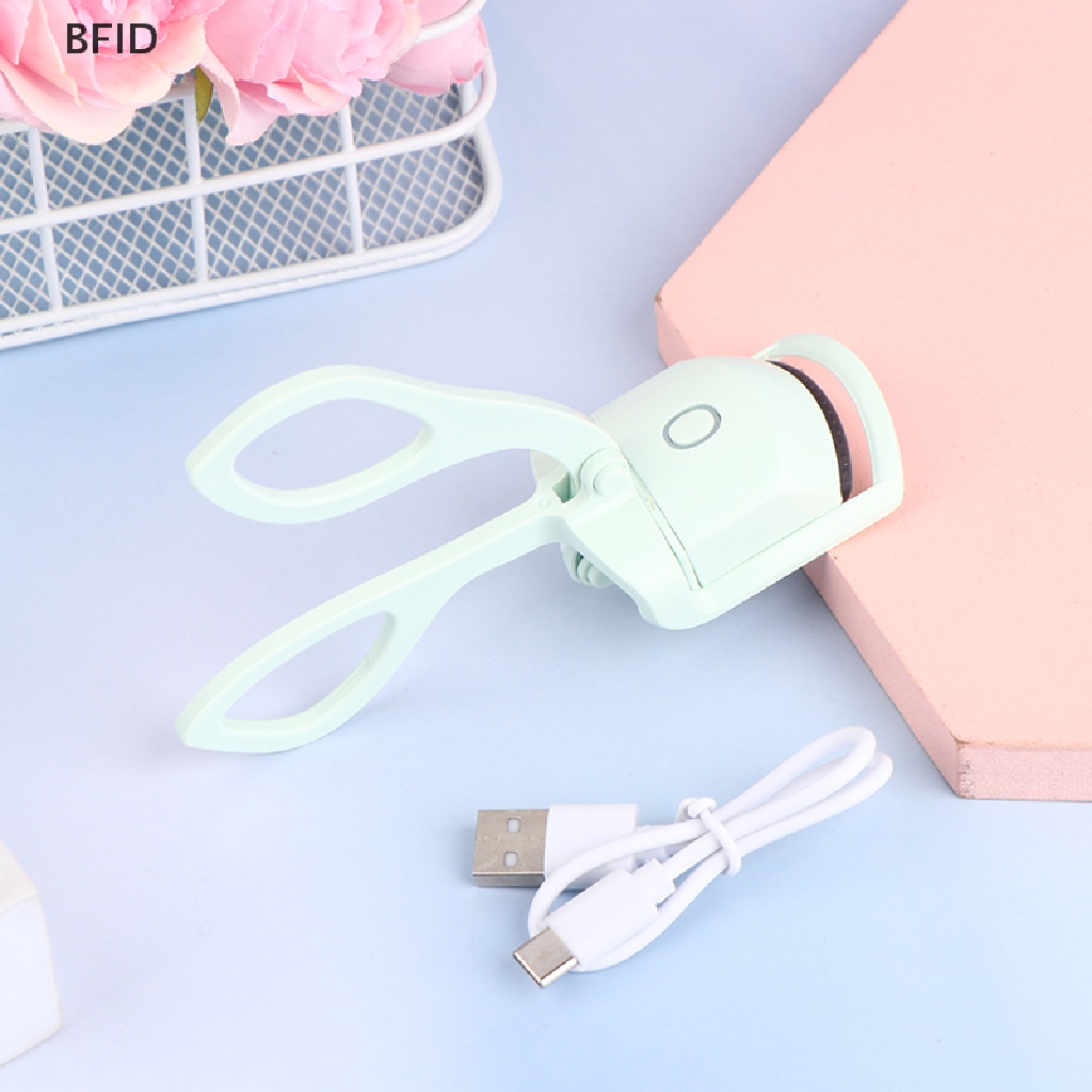 [BFID] Penjepit Bulu Mata Elektrik Pemanas Bulu Mata Lebih Panjang Makeup Lash Curler [ID]