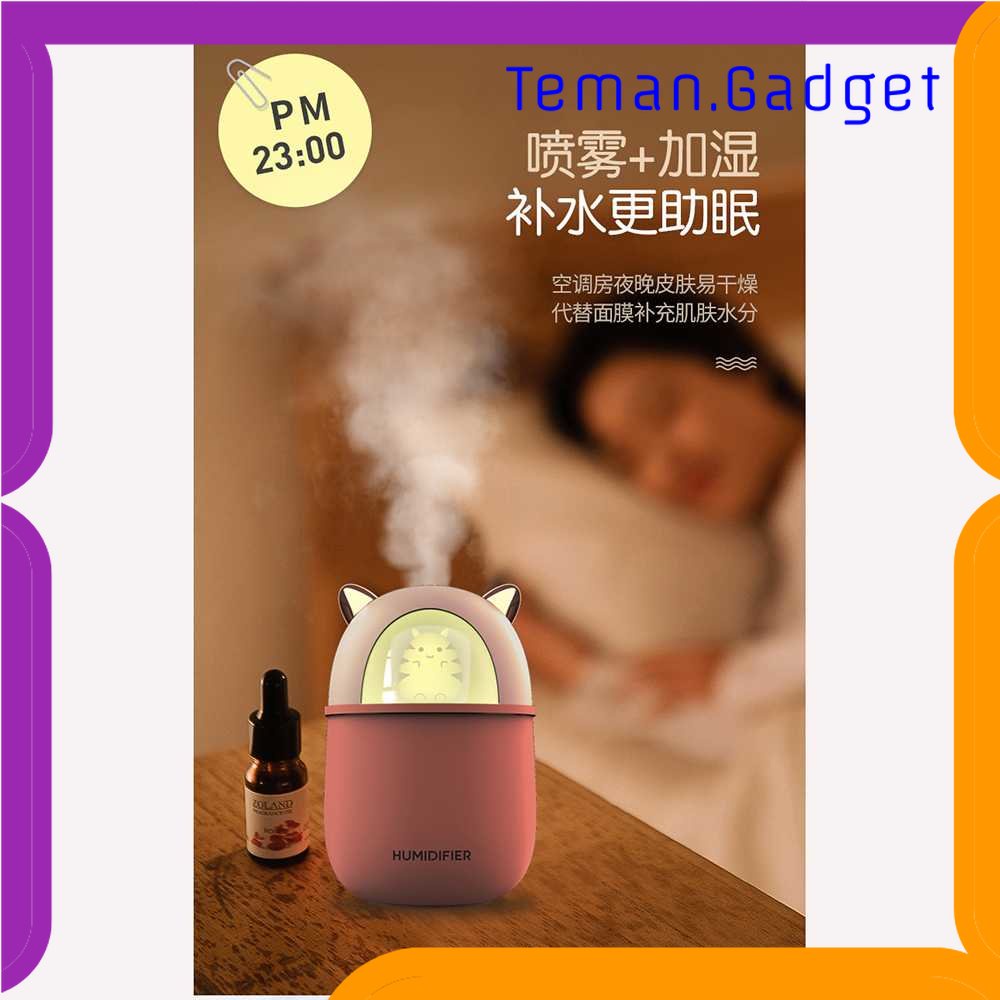 TG - ART HFER Mini Air Humidifier Aromatherapy Oil Diffuser USB Cute Cat - A108