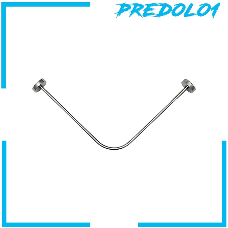 [Predolo1] Batang Tirai Shower Curtain Bahan Teleskopik Untuk Bathtub Rumah
