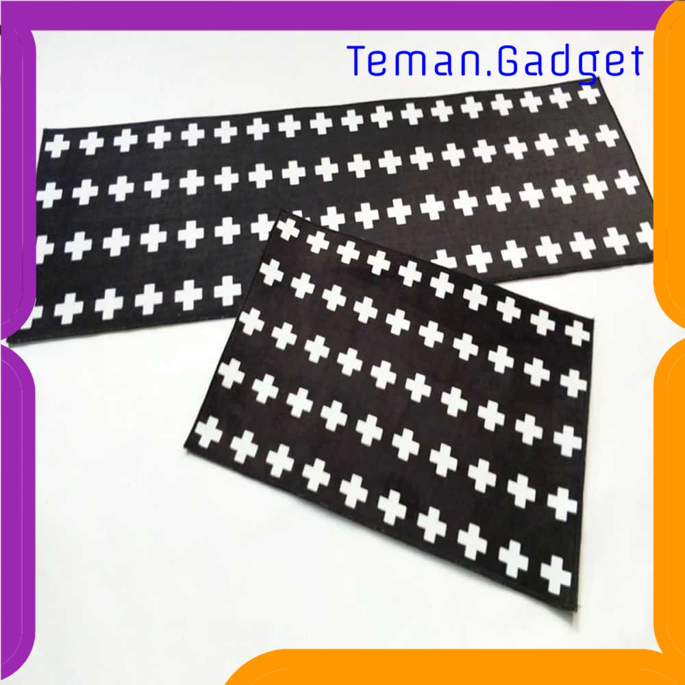 TG -  ART DOBOXUAN Keset Dapur Anti-slip Kitchen Rug 40x120cm 1 PCS - JX-D320