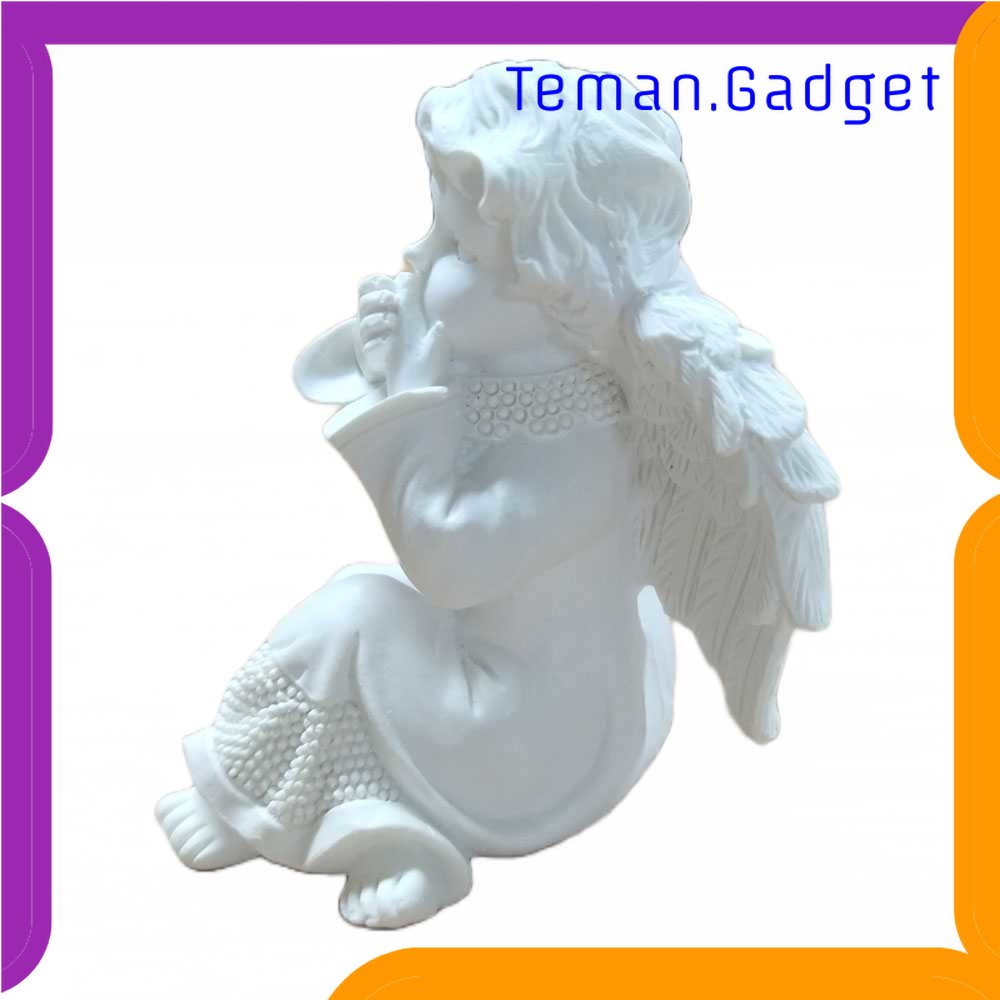 TG -  ART Lightup Patung Taman Malaikat Angel Shaped Decorative Garden Statue - LU01