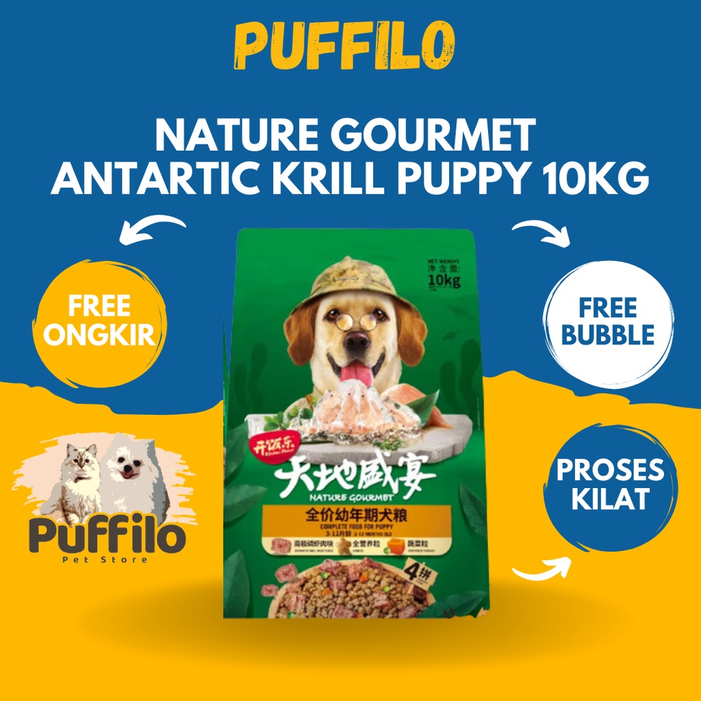 NATURE GOURMET ANTARTIC KRILL PUPPY 10KG