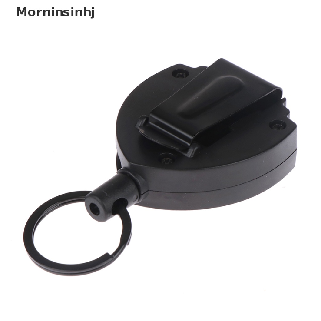 Mornin Gantungan Kunci Ditarik Multitool Carabiner Key Holder id Badge Carabiner Holder id