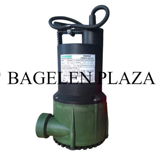 Obral Mesin Pompa Celup Wasser WD 200 E Summersible Pump Wasser WD200E