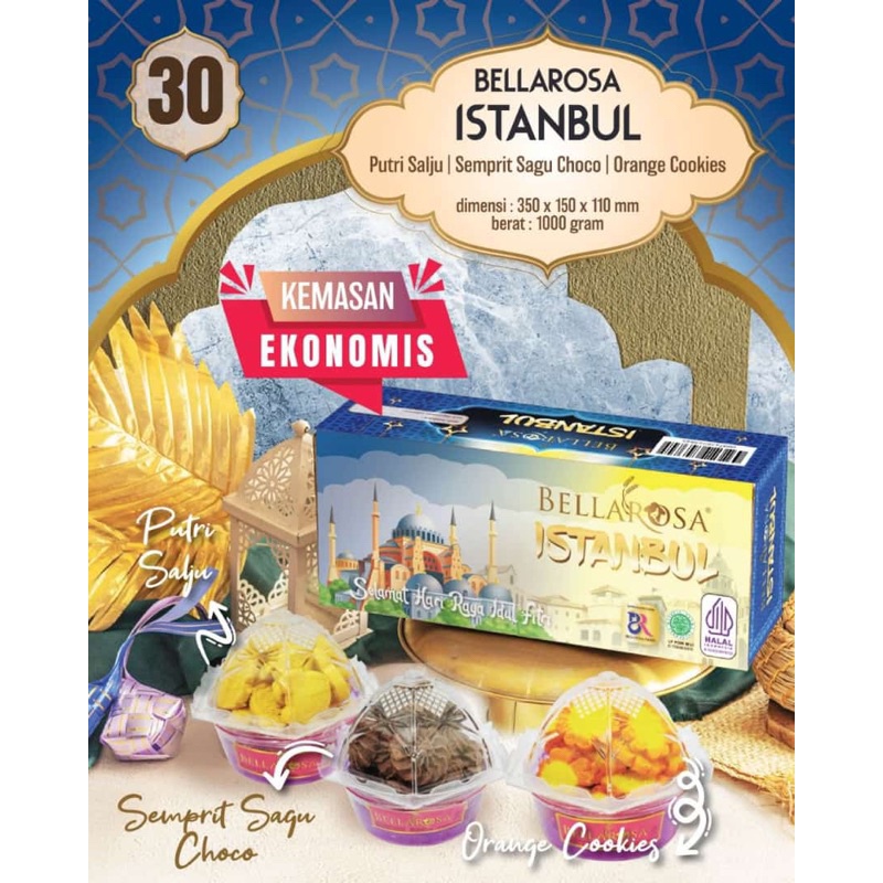 

BELLAROSA PAKET INSTAMBUL ISI 3 KUE TS TRANDING