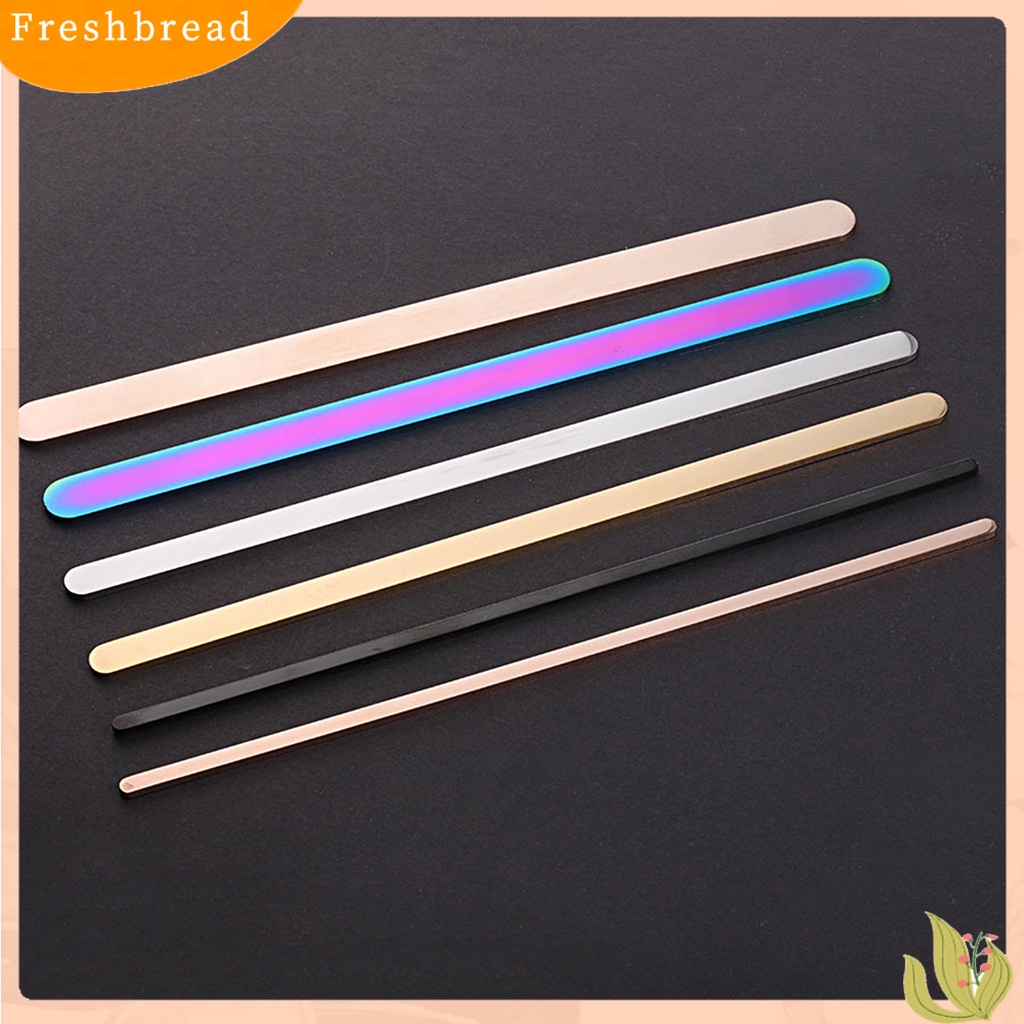 &lt; Freshbread &gt; Cuff Bangle Daya Tahan Tinggi Karat-Bukti Stainless Steel Stamping Ukiran DIY Kosong Manset Gelang Dekorasi Hadiah Ulang Tahun