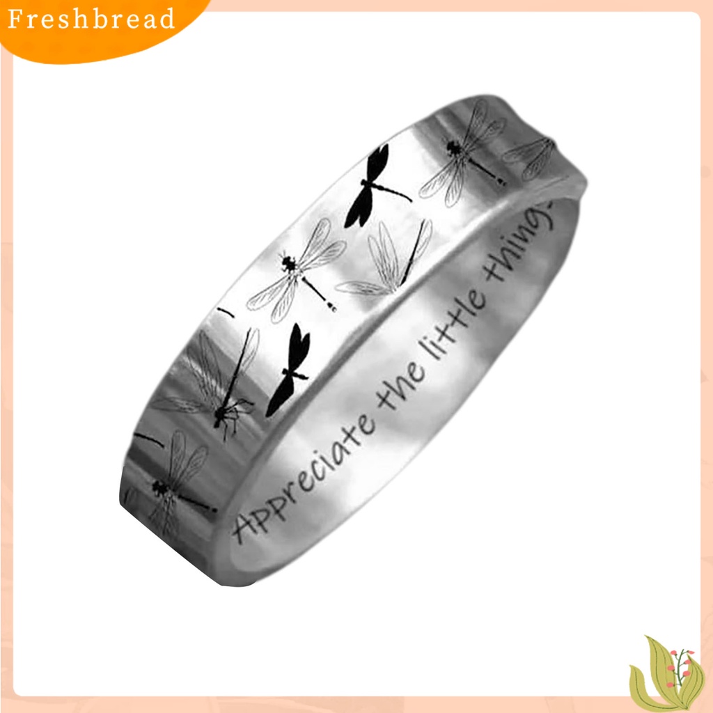 &lt; Freshbread &gt; Lady Finger Ring Cincin Buku Jari Motif Capung Vintage Simple Indah Untuk Hadiah