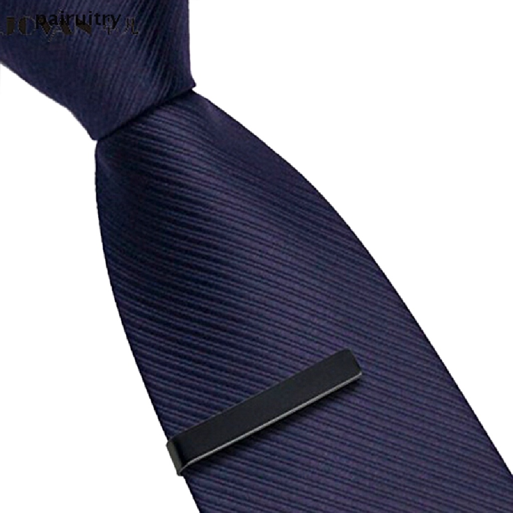 Prt 1PC Jepit Dasi Pria Gaya Klasik Simple Dasi Bisnis Cowok Steel Stainless Clip PRT