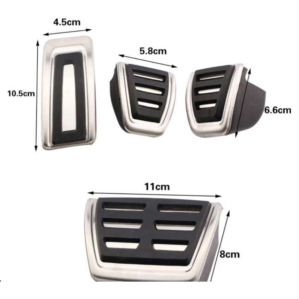 POPULAR Pedal Mobil Anti slip Untuk Skoda Untuk VW Golf7 8 Brake Cover Rem