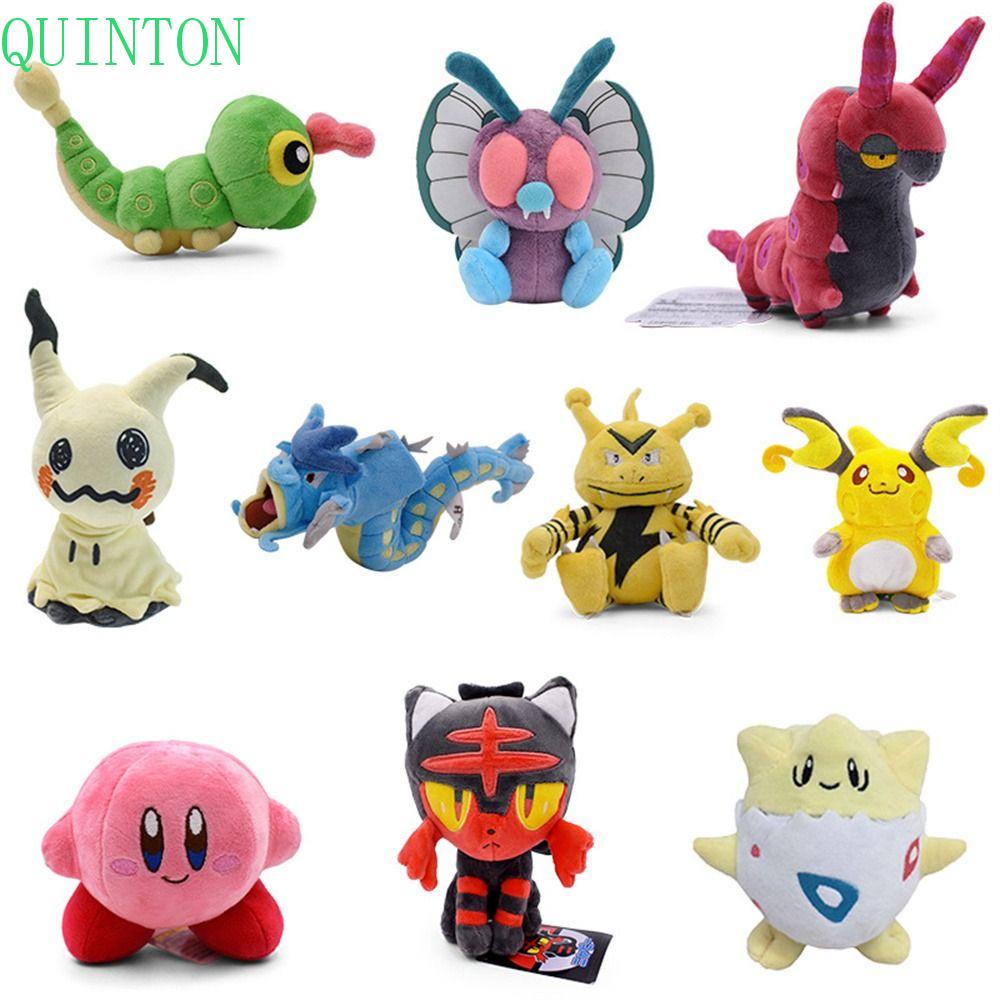 Quinton Boneka Mainan Kartun Untuk Anak Mimikyu Jigglypuff Raichu Butterfree Boneka Mewah