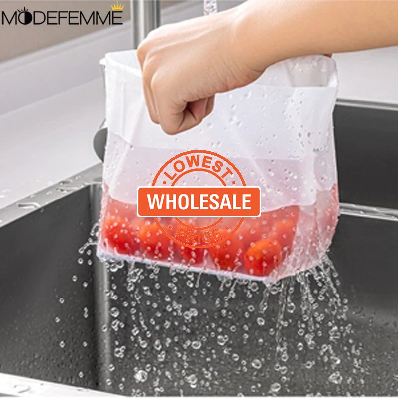 [Harga Grosir] Kantong Sampah Anti Mampet Drain Disposable Kitchen Strainer Sink Jaring Sampah Saringan Got Dapur Cleaners 1PCS Self-standing Drain Bag Saringan Got Wastafel Mesh