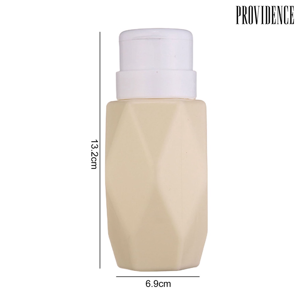 Providence Botol Press Kuku Putar Anti Bocor Dengan Kunci Hemat Buruh Isi Ulang Gaya Jepang Belah Ketupat Nail Polish Remover Bottle Nail Salon Supply