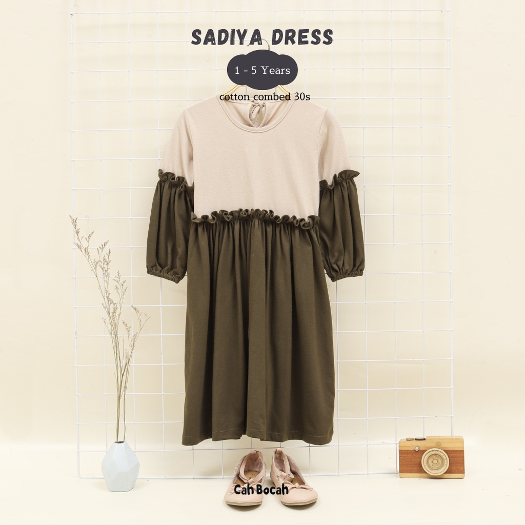 Cah Bocah Sadiya Dress Anak Perempuan