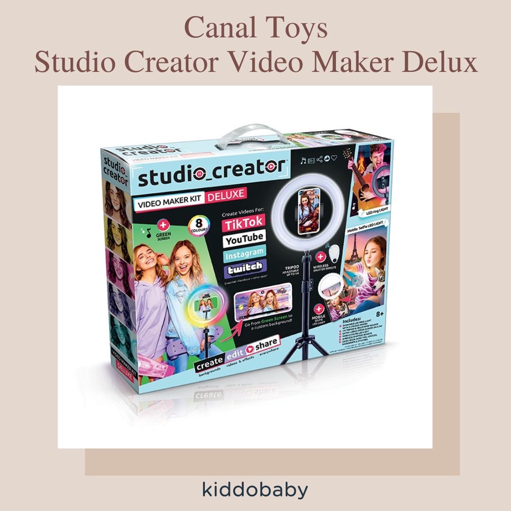Canal Toys - Studio Creator Video Maker Delux | Mainan Studio Anak