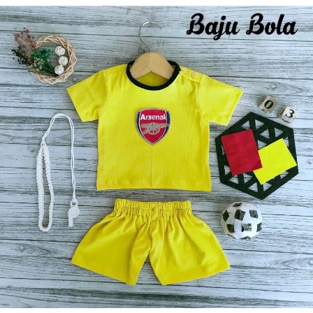 Baju Kaos Bola Anak Bayi Baju Olahraga Anak Kostum Foto Bayi Newborn Kostum Ulang Tahun Anak