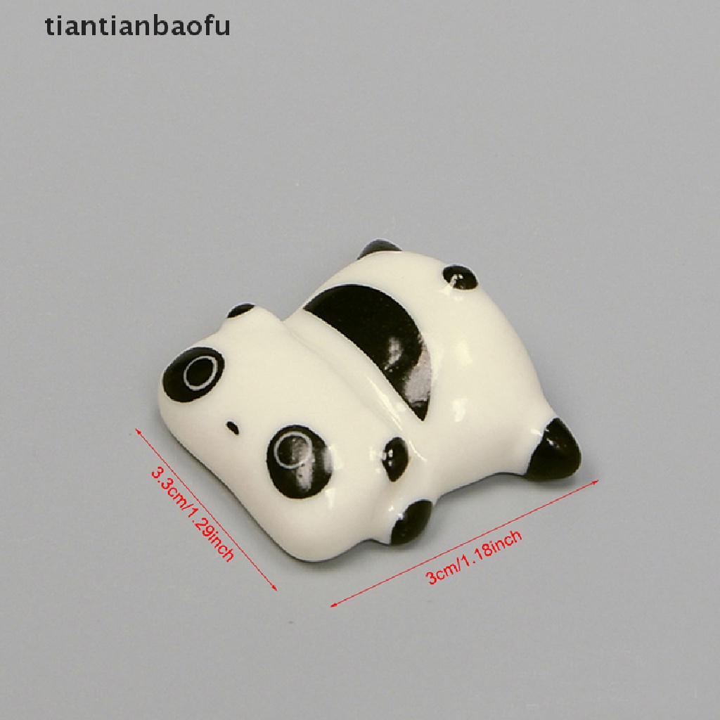 [tiantianbaofu] Chop Rest Keramik Holder Panda Chops Rest Sumpit Makan Stand Butik