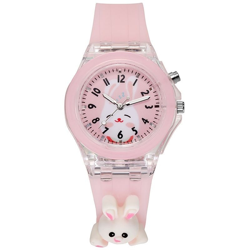 Fashion Jam tangan anak perempuan Cute Cartoon Watch LED Light Kids Watches for Boys Girls ANALOG QUART LED KOREAN FASHION JAM TANGAN FASHION ANAK PEREMPUAN LED