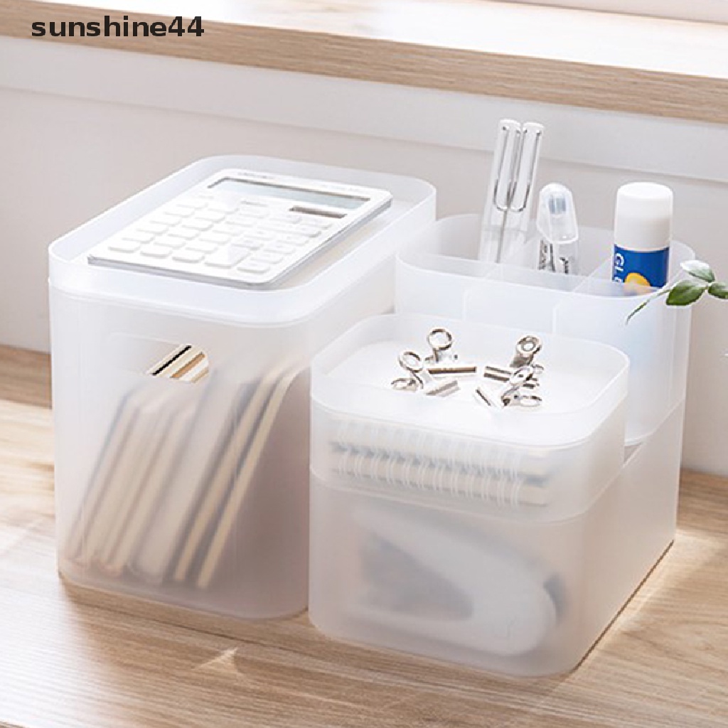 Sunshine Organizer Kosmetik Untuk Kamar Mandi Dresser Kamar Tidur Tahan Lama Kotak Makeup Organizer ID