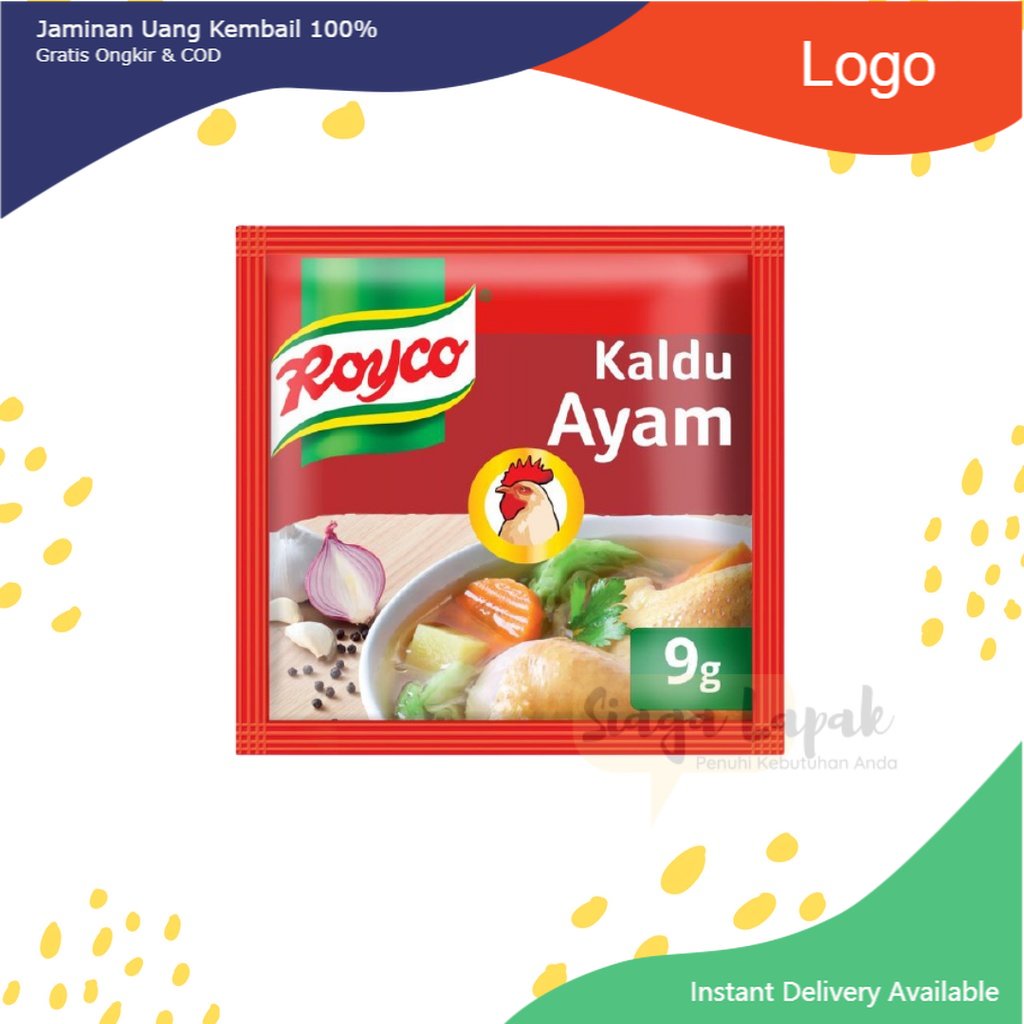 

Royco Kaldu Rasa Ayam Bubuk Sachet 9 gr - 1 Renteng isi 12 pc (ikannus_shop)