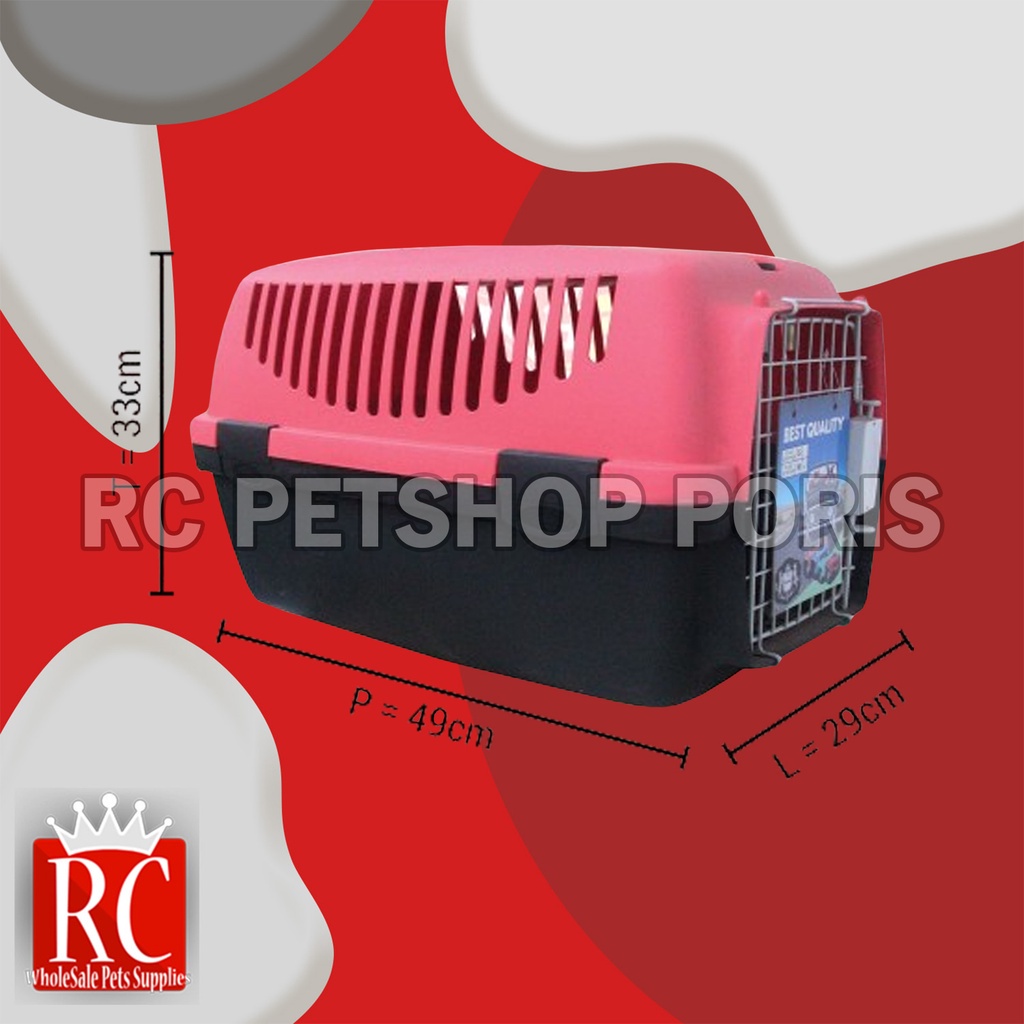 Kandang Kucing / Anjing Portable Ukuran Kecil - Pet Cargo S