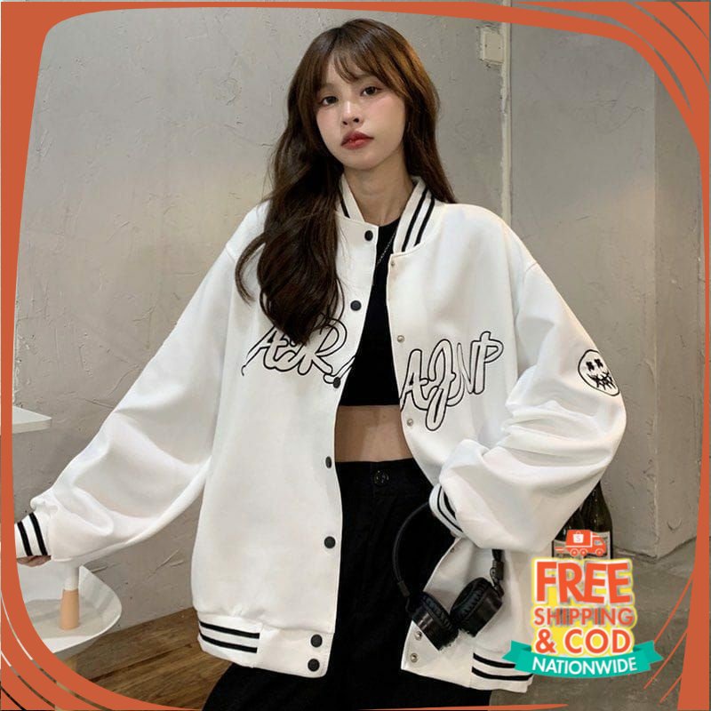 PROMO BIG SIZE JAKET BOMBER JUMBO/ ARJNP BOMBER PARSITI JUMBO STYLISH KOREAN ~OVERSIZIE PARSITI JUMB