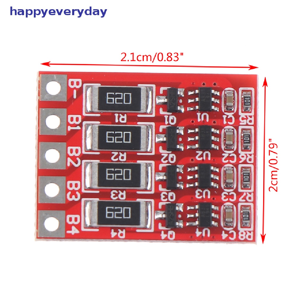 [happy] 1pcs 4S 3.2V Iron Phosphate Li-Ion Balance Board Charging Melindungi Papan Keseimbangan  [ID] Baju Kaos Distro Pria Wanita Lengan Panjang [ID]