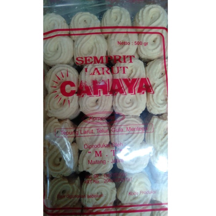 

KUE SEMPRIT LARUT CAHAYA MALANG 500 GR ORIGINAL