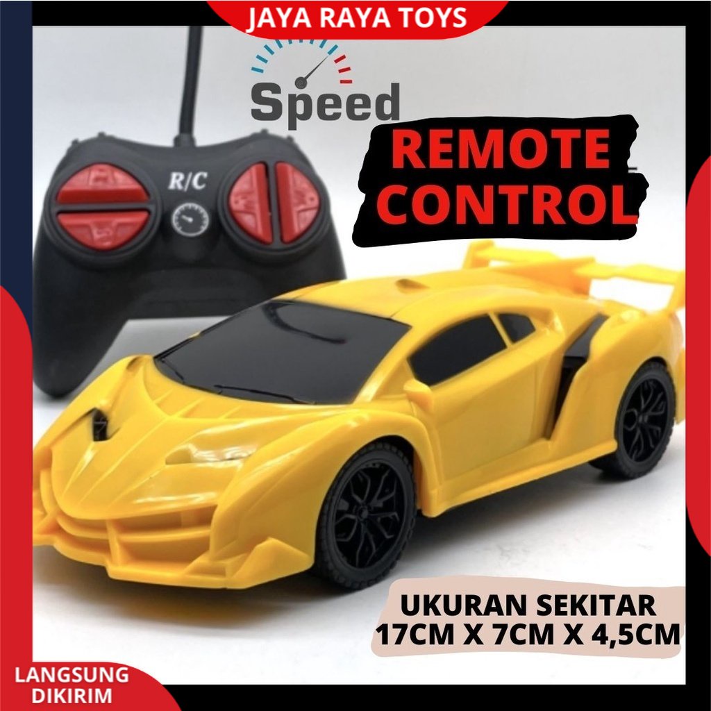 Mainan Mobil Remote Control Berlampu Sedan lampu 3D RC Car Famous Top Speed Up Racing Rally TERBARU
