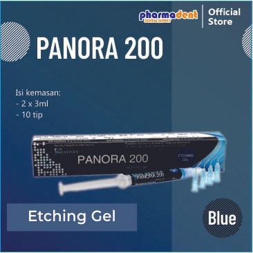 Panora 200, Etching Gel, Phosphoric Acid Blue