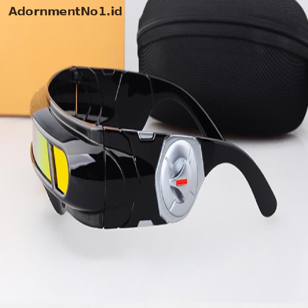 [AdornmentNo1] Kacamata Hitam Polarized Laser Cyclops Travel Sun Glasses UV400 Bahan Memory [ID]