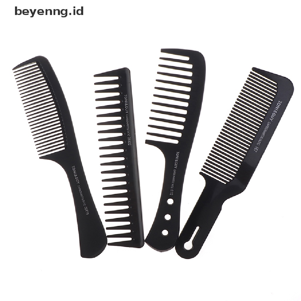 Beyen Sisir Potong Rambut Plastik Sisir Barber Sisir Styling Rambut Alat Sisir Gigi Halus ID