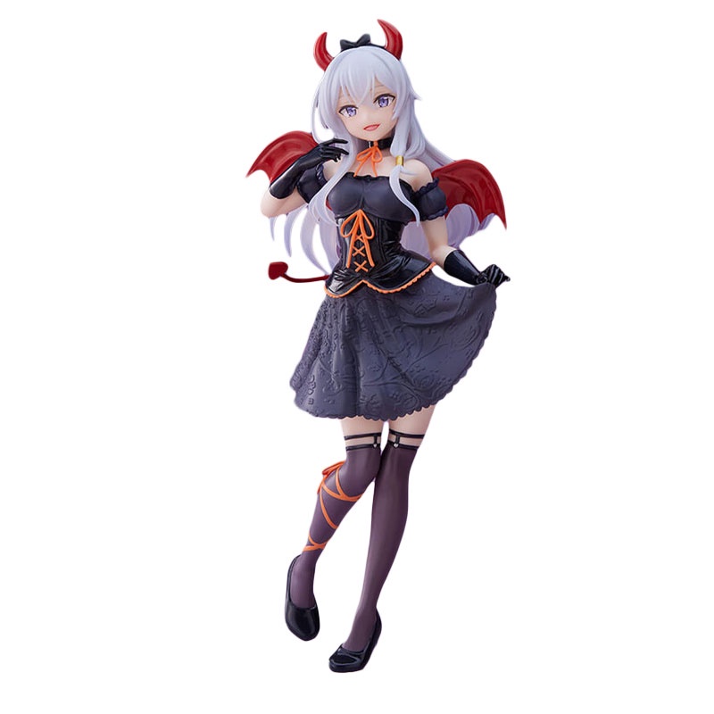 Anime Merantau Penyihir Elaina Little devil Ver1Per7 20CM PVC Action Figure Collection Model Mainan Boneka