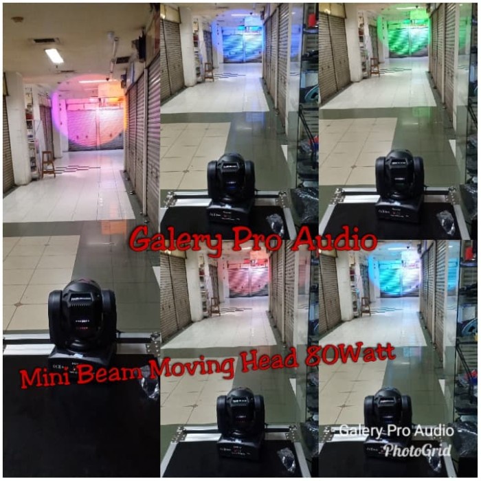 Best Seller Moving Head 80watt Full color mini beam